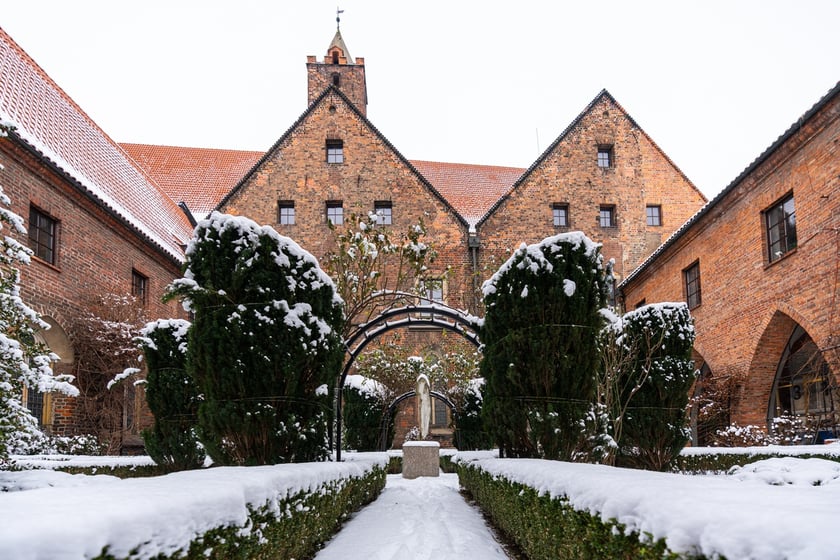 Wirydarz w Muzeum Architektury we Wrocławiu